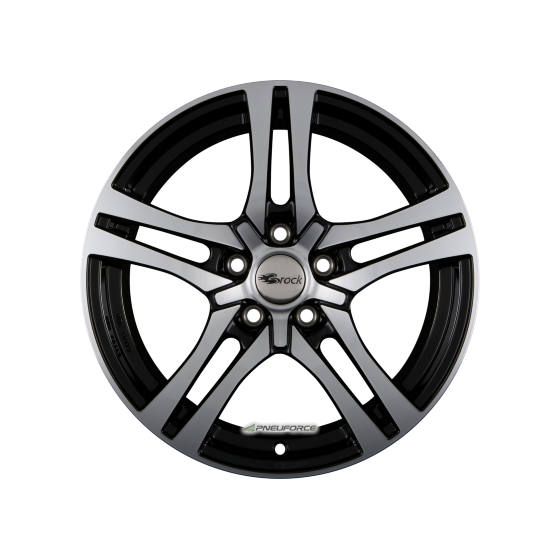 RC DESIGN - RC26 SCHWARZ GLANZ VOLL-POLIERT (SGVP) 7,5X18 LK:5/114,3 ET:45 ML:72,6